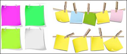 Color vector material scrap paper