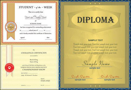 Vector three Honor Design