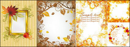 Vector shading elegant border