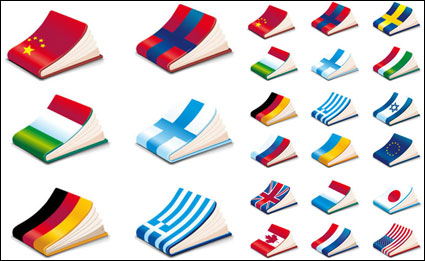 Notebook cover national flag