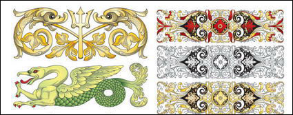 Vector Chinese classical patterns