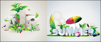 Beautiful typography posters