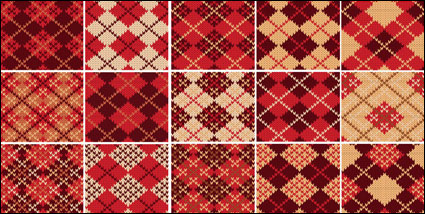 Elegance of the two-party continuous pattern - vector material