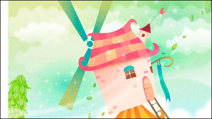 Elements of the cartoon 10 - vector