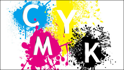 CMYK color 06 - vector material